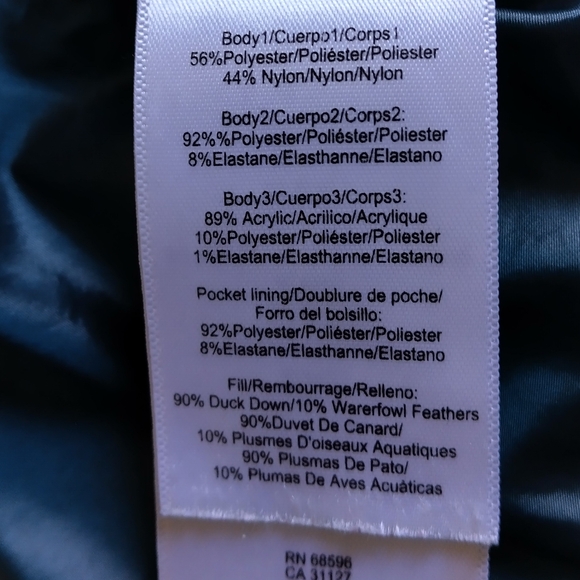 DKNY SPORTS Women's Jacket Dark Green Size M - Picture 12 of 13